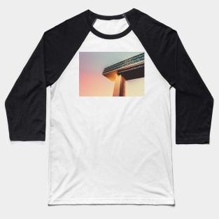 Futuristic Architecture at Sunset Baseball T-Shirt